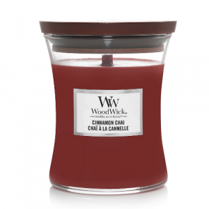 WoodWick Medium Candle Cinnamon Chai 5