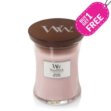WoodWick Medium Candle Rosewood 2