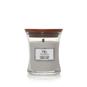 WoodWick Mini Candle Lavender & Cedar 4