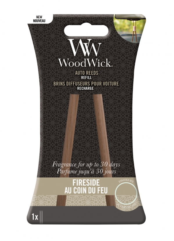 WoodWick Auto Reeds Refill Fireside 1