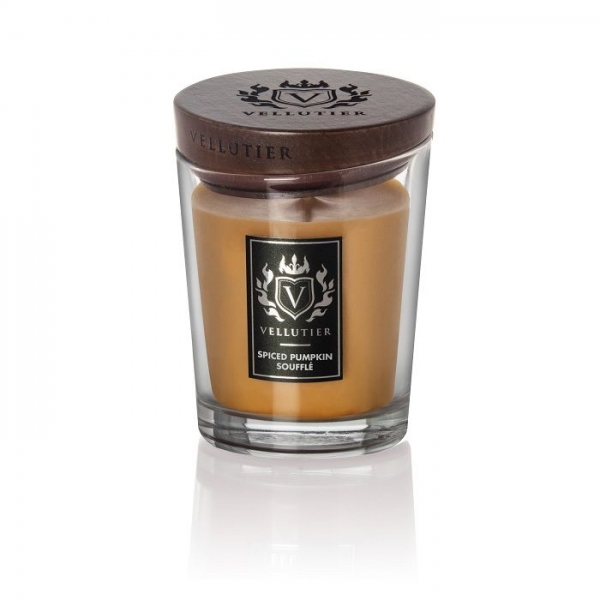 Vellutier Medium Candle Spiced Pumpkin Soufflé 1