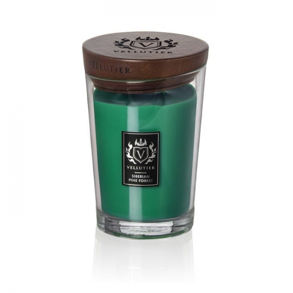 Vellutier Large Candle Siberian Pine Forest 1