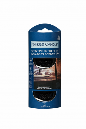 Yankee Candle Electric Scent Plug Refill Black Coconut 2 stuks 12