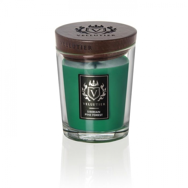 Vellutier Medium Candle Siberian Pine Forest 1