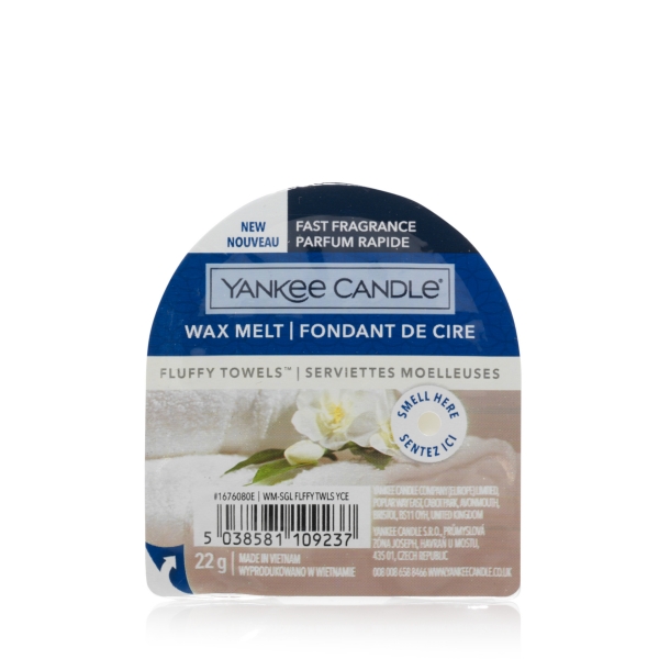 Yankee Candle Wax Melt Fluffy Towels 1
