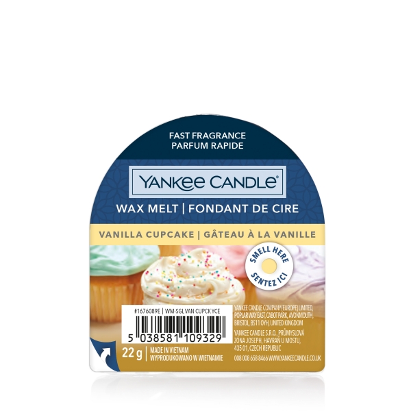 Yankee Candle Wax Melt Vanilla Cupcake 1