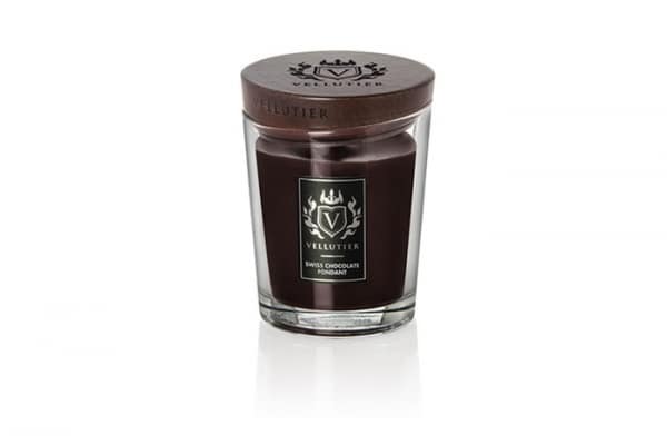 Vellutier Medium Candle Swiss Chocolate Fondant 1