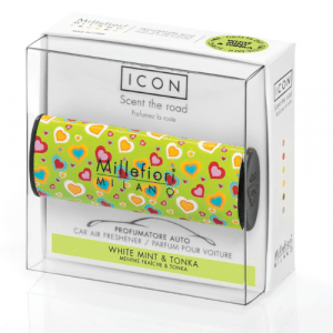 Millefiori Milano Icon 03 Cuori E Fiori White Mint & Tonka 3