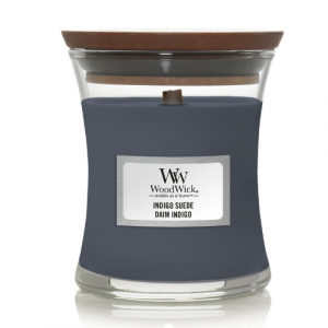 Woodwick Indigo Suede