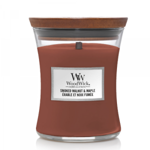 WoodWick Medium Candle Smoked Walnut & Maple 2