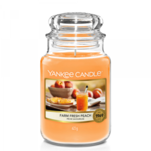 Yankee Candle Large Jar Farm Fresh Peach 3