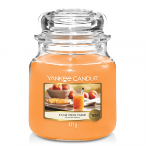 Yankee Candle Medium Jar Farm Fresh Peach 13