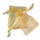 Organza zakje voor amberblokjes in goud 8