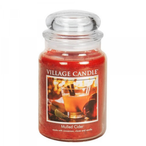 Village Candle Large Jar Mulled Cider 1
