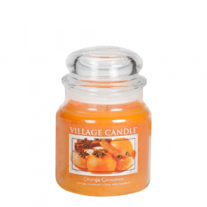 Village Candle Medium Jar Orange Cinnamon 5