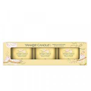 Yankee Candle Filled Votive Vanilla Cupcake 3 pack 5