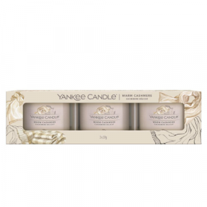 Yankee Candle Filled Votive Warm Cashmere 3 pack 2