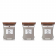 WoodWick Mini Candle Fireside 3 stuks 7