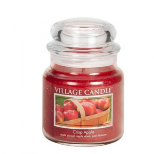 Village Candle Medium Jar Crisp Apple 3