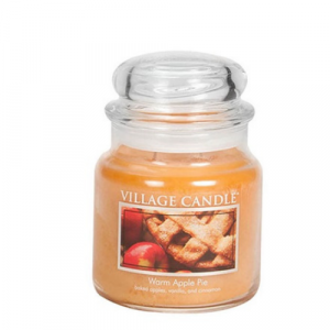 Village Candle Medium Jar Warm Apple Pie 2