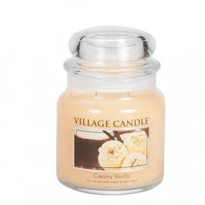Village Candle Medium Jar Creamy Vanilla 5