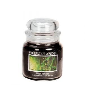 Village Candle Medium Jar Black Bamboo 4