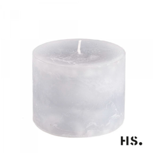 Home Society Pillar Candle Grey medium 4