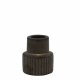 Scentchips Candle Holder Ribbel Brons 6