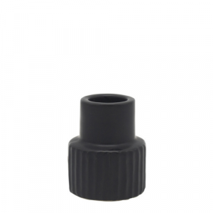 Scentchips Candle Holder Ribbel Black 3