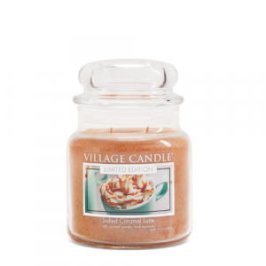 Village Candle Medium Jar Salted Caramel Latte 4