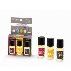 Esteban Gift Set Essentiele Geurolie Teck & Tonka / Ambre / Neroli 5