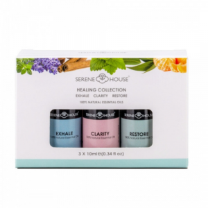 Serene House Essentiële Olie 3 x 10ml Healing Collection Restore/Exhale/Clarity 5