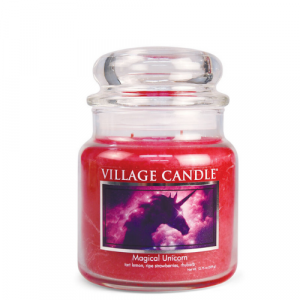 Village Candle Medium Jar Magical Unicorn 2