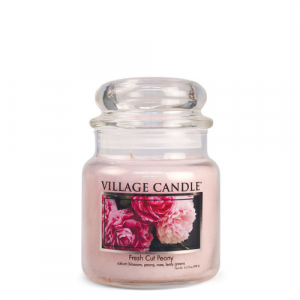 Village Candle Medium Jar Fresh Cut Peony 2