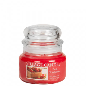 Village Candle Small Jar Fresh Strawberries 11