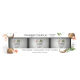 Yankee Candle Filled Votive Coconut Beach 3 pack 7