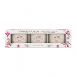 Yankee Candle Filled Votive Sakura Blossom Festival 3 pack 2