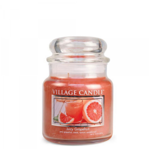 Village Candle Medium Jar Juicy Grapefruit 2
