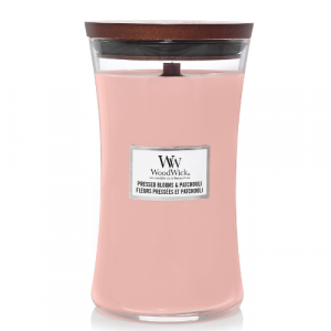 WoodWick Large Candle Pressed Blooms & Patchouli 3