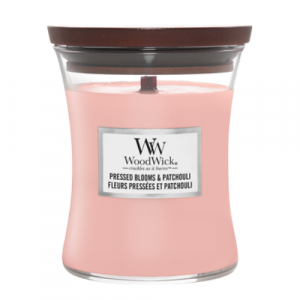 WoodWick Medium Candle Pressed Blooms & Patchouli 4