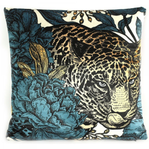 Countryfield Kussen vierkant Imani blauw 11