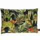 HomeBound by KY Kussen Rechthoek Botanisch Vogel Black 10