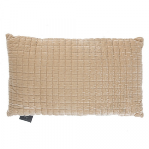 HomeBound by KY Kussen Rechthoek Velours Off White 6