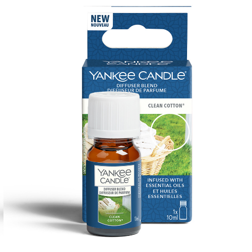 Yankee Candle Clean Cotton Ultrasonic Aroma Oil Geur voor je huis
