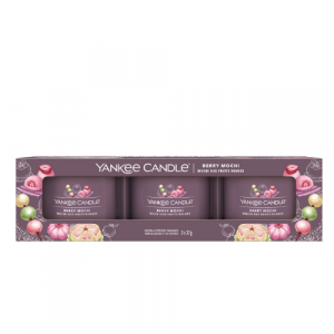 Yankee Candle Filled Votive Berry Mochi 3 pack 11