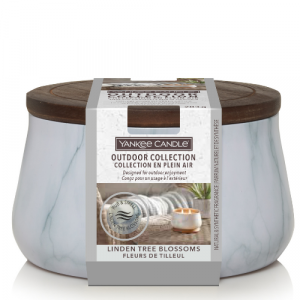 Yankee Candle Outdoor Candle Linden Tree Blossoms 18