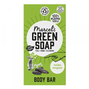 Marcel's Green Soap Body Bar Tonka & Muguet 4