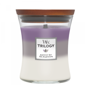 WoodWick Medium Candle Amethyst Sky Trilogy 11