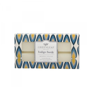 Greenleaf Wax Bar Indigo Suede 3