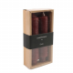 Countryfield Diner Kaars Vela Aubergine 15,5 cm 6